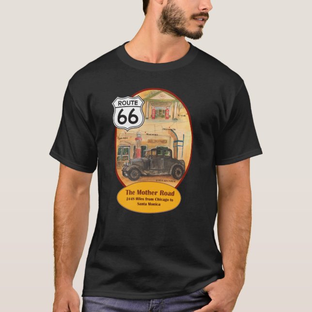 Camiseta Rota 66 (Frente)