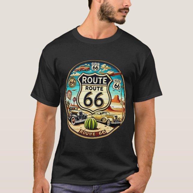 Camiseta Rota 66 (Frente)