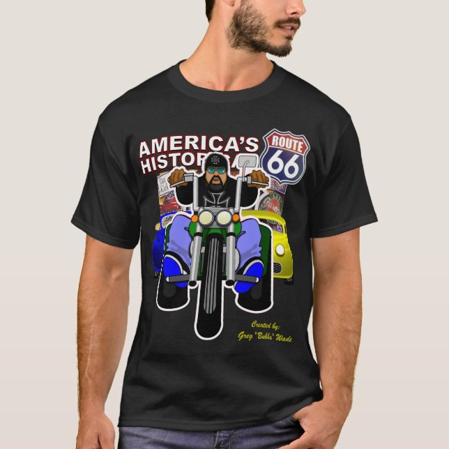 CAMISETA ROTA-66 (Frente)