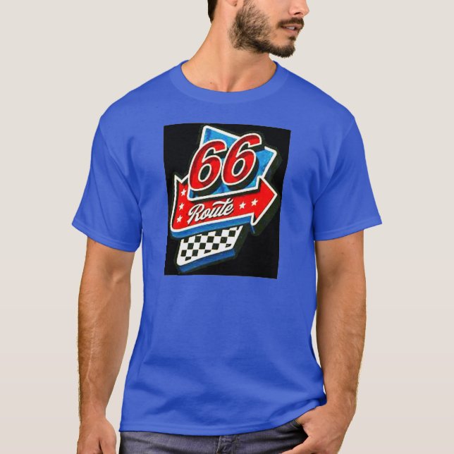 Camiseta Rota 66 (Frente)