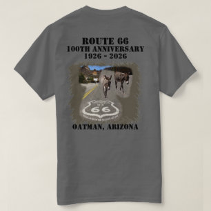 Camiseta Rota 66 100 Aniversário Arizona de Oatman