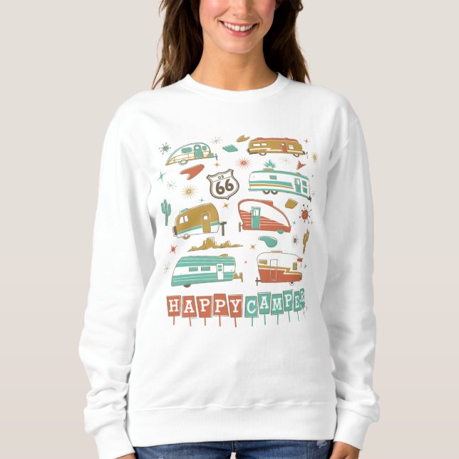 Camiseta Rota 66 Happy Camper (Frente)