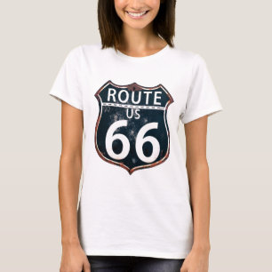 Camiseta Rota 66-Honor a estrada da mãe