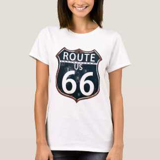 Camiseta Rota 66-Honor a estrada da mãe
