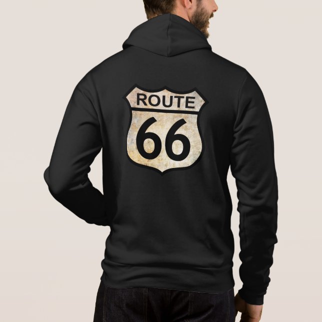 Camiseta Rota 66 Hoodie (Verso)
