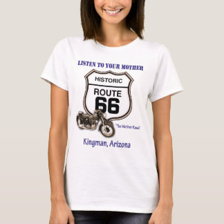 Camiseta Rota 66-Listen a sua mãe Kingman