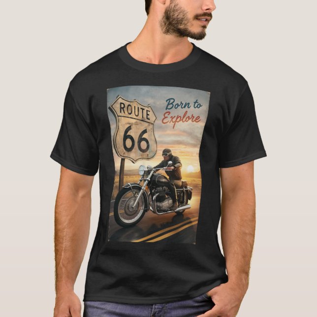 Camiseta Rota 66 Nostalgia (Frente)