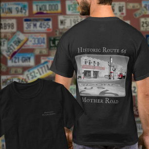 Camiseta Rota 66 Vintage Destino Winslow Arizona Foto