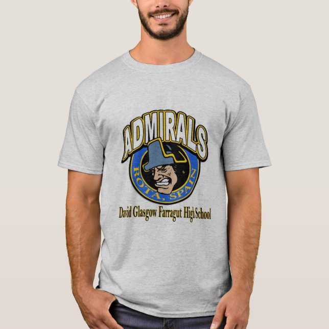 Camiseta Rota Admirals (Frente)