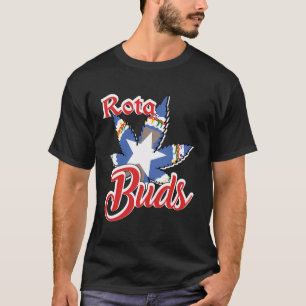 Camiseta Rota Buds Cnmi Flag Em Weed Design