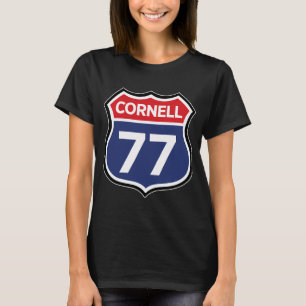 Camiseta Rota Cornell 77 Estrada Barton Hall Dead Head Con
