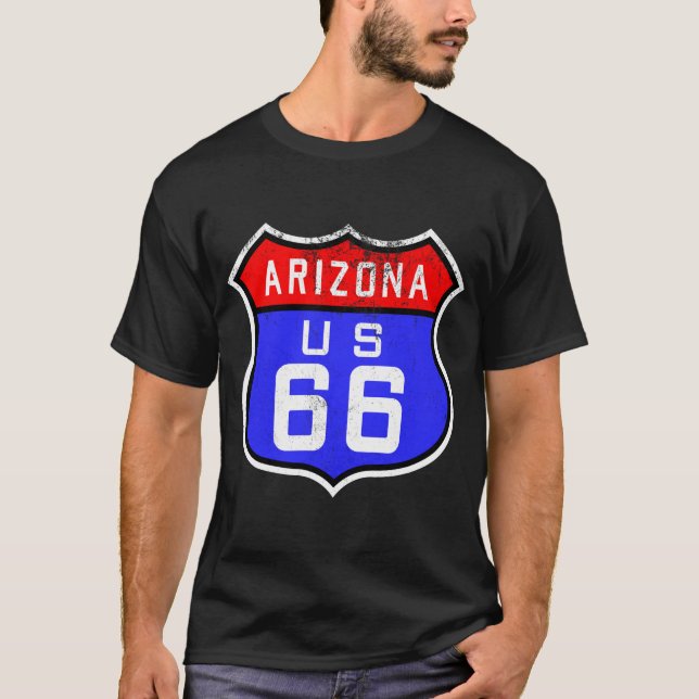 Camiseta Rota de Arizona 66 (Frente)