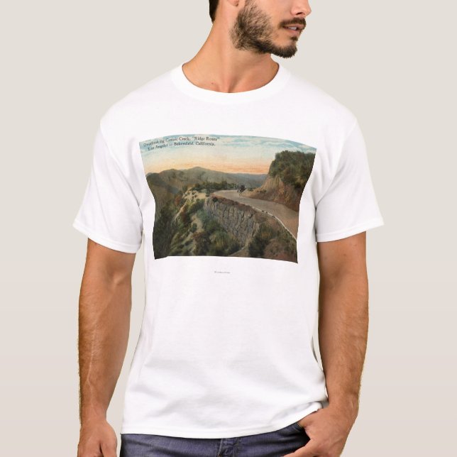 Camiseta Rota de Ridge, angra de negligência de Castaic (Frente)