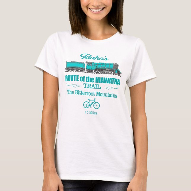 Camiseta Rota do Hiawatha (RT2) (Frente)