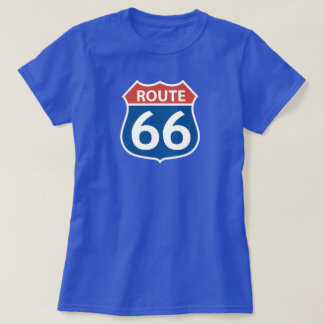 Camiseta Rota feminina 66 | Retro | Vintage | Clássico