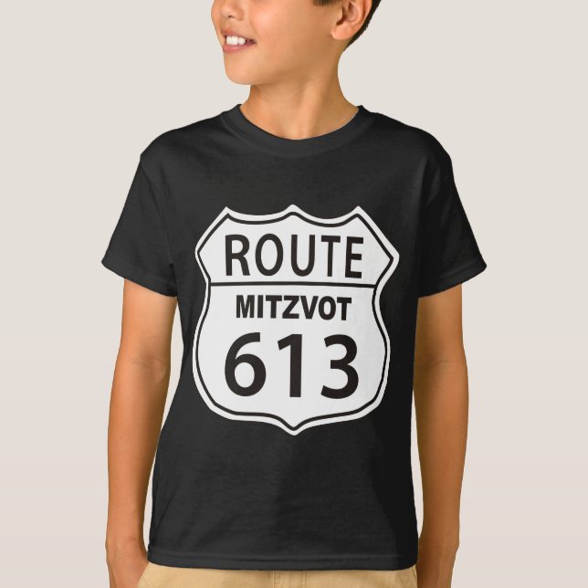 Camiseta Rota Mitzvot 613 (Frente)