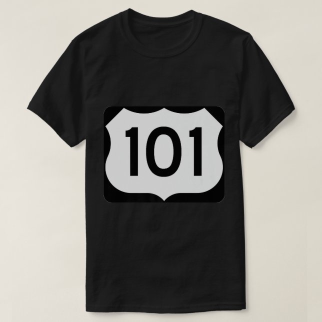 Camiseta Rota Rodoviária 101 Shirt Road Viagem Biker T-S (Frente do Design)