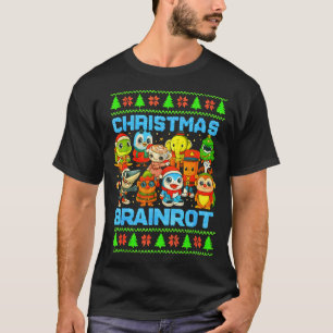 Camiseta Rotação Cerebral Italiana de Natal Engraçada Rotaç