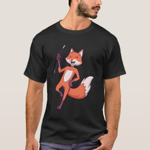 Camiseta Rotação de Raposa Cômica