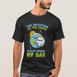 Camiseta Rotação Do Dia Da Terra Professores Salvam O Plane