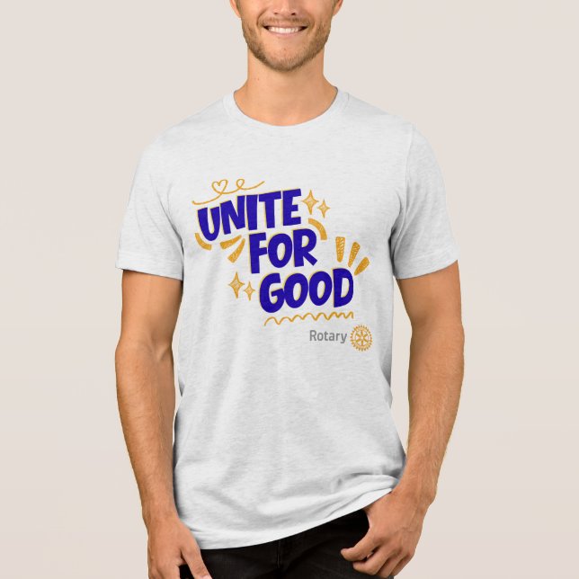 Camiseta Rotary Una-se Para o Bem (Frente)