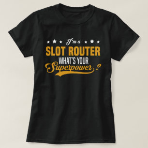 Camiseta Roteador de Slot