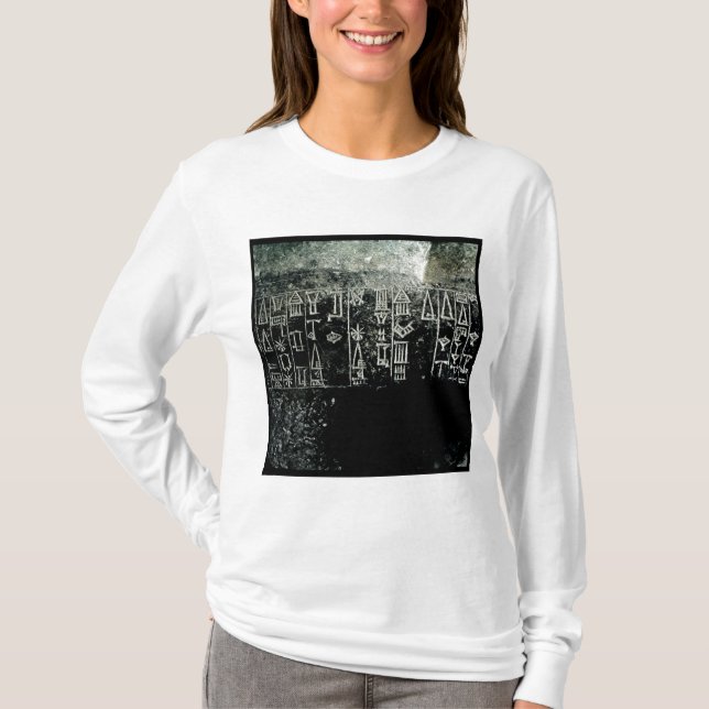 Camiseta Roteiro Cuneiform (Frente)