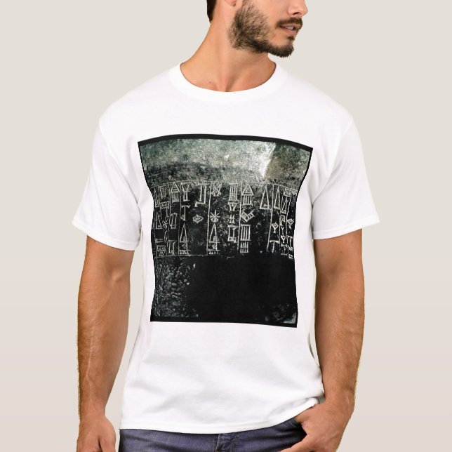 Camiseta Roteiro Cuneiform (Frente)