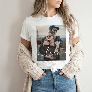 Camiseta Roteiro de Amor para Foto de Engajamento de Casal