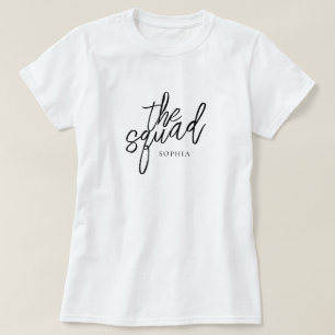 Camiseta Roteiro Mínimo A Dama de Honra do Esquadrão Person