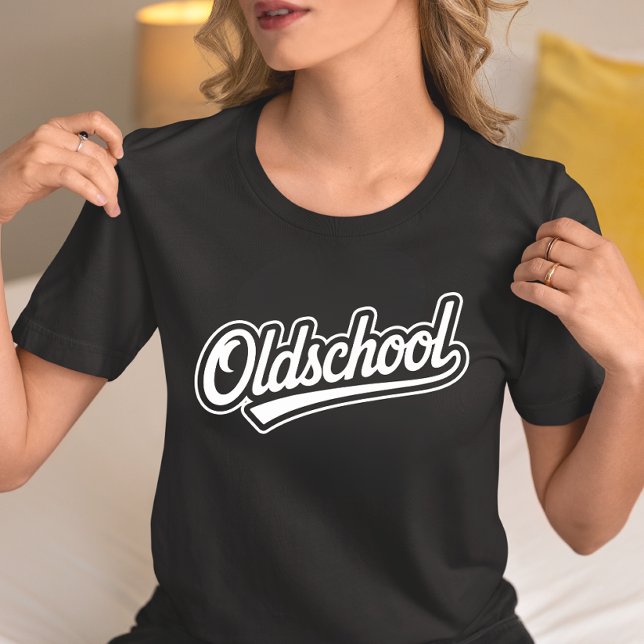 Camiseta Roteiro Retro Antigo  (Criador carregado)