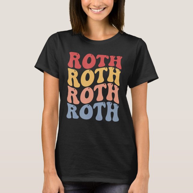 Camiseta Roth City Groovy Retro (Frente)