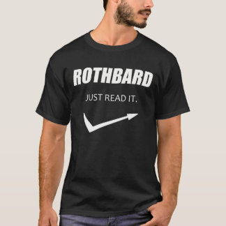 Camiseta Rothbard - Just read it!