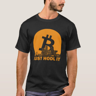 Camiseta Rotterdam Londres Skyline Rotterdam Bitcoin Máxim