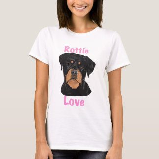 Camiseta Rottie Amor Rottweiler 