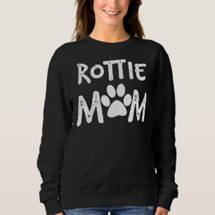 Camiseta Rottie Mãe Hoodie Rottweiler Mulheres Cães