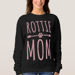 Camiseta Rottie Mãe Mulheres Meninas Rottweiler Proprietári