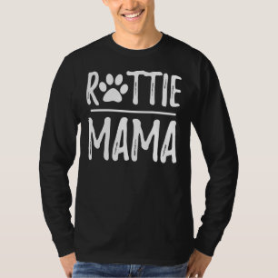 Camiseta Rottie Rottweiler Cão Mãe
