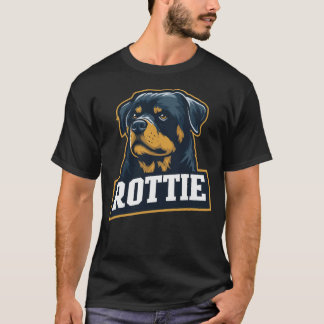 Camiseta Rottie – Starkes Rottweiler Portrait