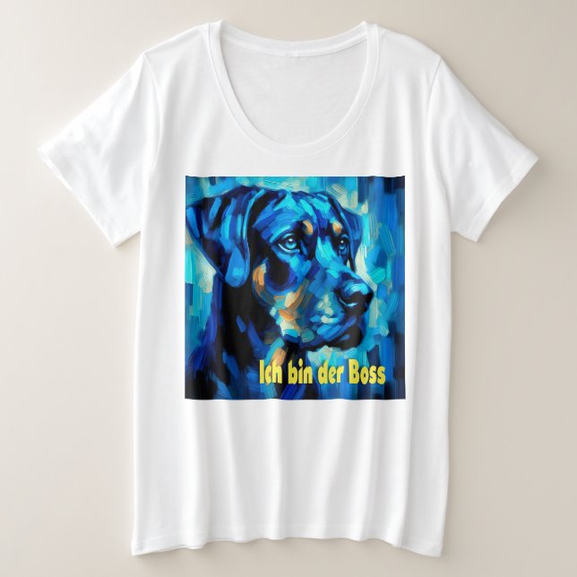Camiseta Rottweiler (Frente do Design)