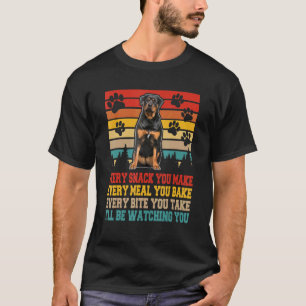 Camiseta Rottweiler Atividades Cachorro Correspondentes