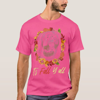 Camiseta Rottweiler Autumn Fall Season Leopard Pumpkin