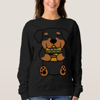 Camiseta Rottweiler Burger Lover