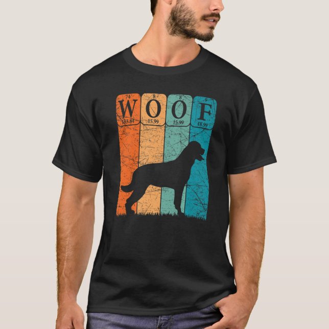 Camiseta Rottweiler Cachorro Elementos de Mesa Periódicos C (Frente)