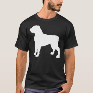 Camiseta Rottweiler Cachorro Silhuette 22