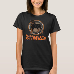Camiseta Rottweiler Canino Americano Cão Policial do Kennel