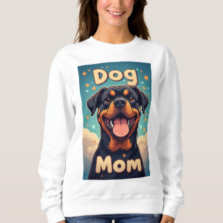 Camiseta Rottweiler Colorido Mãe de Cachorro