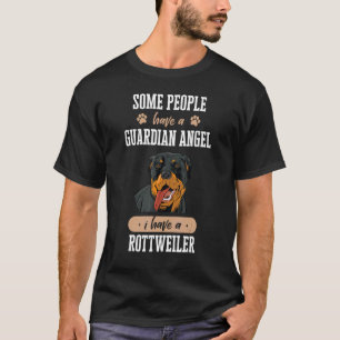 Camiseta Rottweiler Dog Guardian Angel