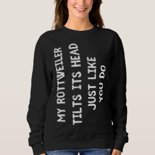 Camiseta Rottweiler Engraçado Cachorro Gifado Mulheres Boni