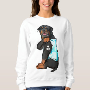Camiseta Rottweiler Eu Amo A Mãe Tatuagem